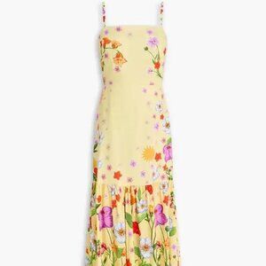 Borgo de Nor floral-print cotton maxi dress